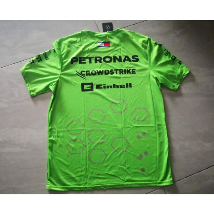 Mercedes 2024 new green F1 Shirt - Image 2