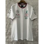 Mercedes 2024 new white F1 Shirt - Image 3