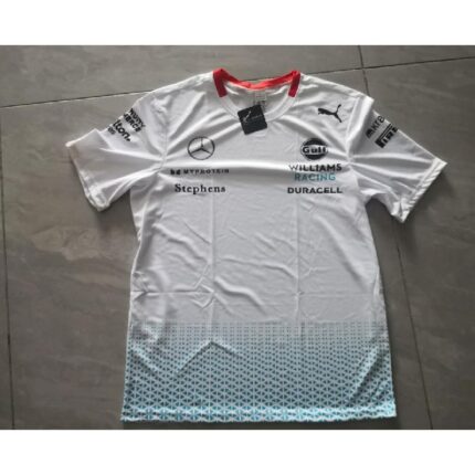 Mercedes 2024 new white Williams F1 Shirt