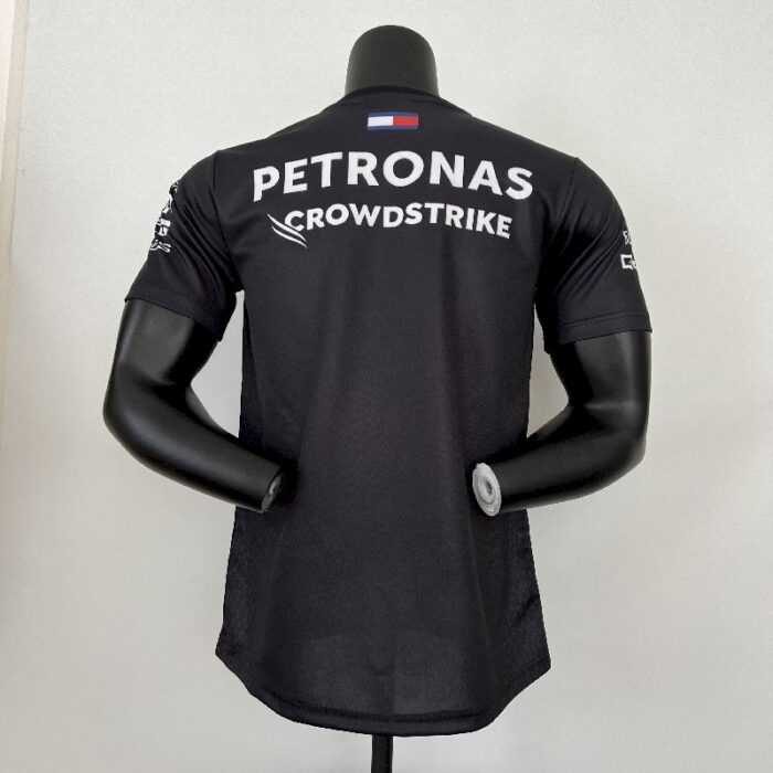 Mercedes Benz 2023 F1 black Shirt - Image 2