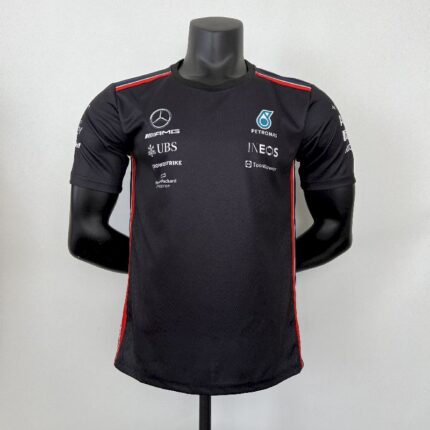 Mercedes Benz 2023 F1 black Shirt