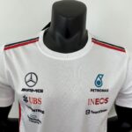 Mercedes Benz 2023 F1 white Shirt - Image 4