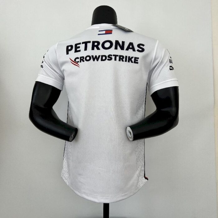 Mercedes Benz 2023 F1 white Shirt - Image 3