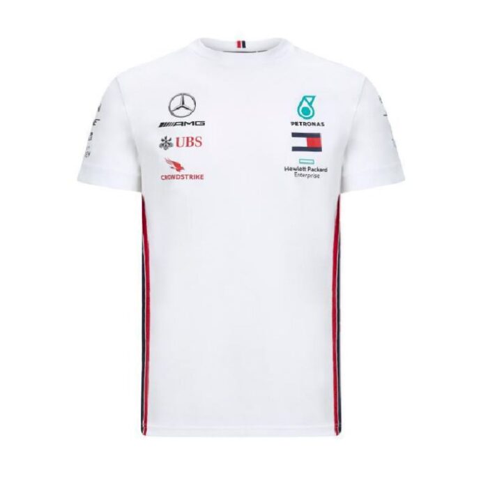 Mercedes Benz AMG F1 white Shirt - Image 3