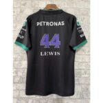 Mercedes F1 2022 44# black Shirt - Image 2