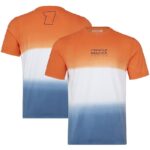 Mercedes-Benze 23 F1 orange white blue Shirt - Image 2