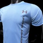 Under Armor 1004 Light blue asual T-shirt - Image 4