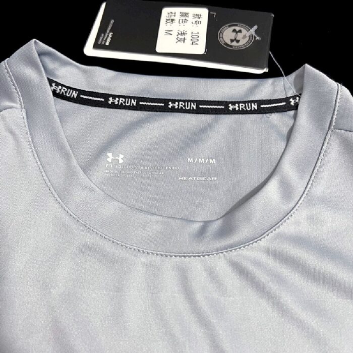 Under Armor 1004 Light Grey Casual T-shirt - Image 5