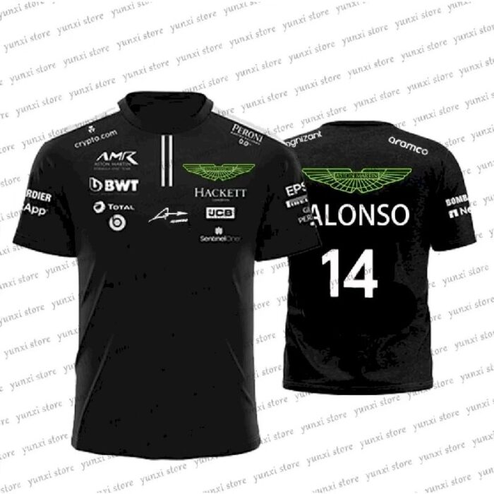 Alonso 2023 F1 black Polo - Image 2