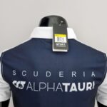 Alpha Tauri 2022 F1 blue Polo Shirt - Image 3