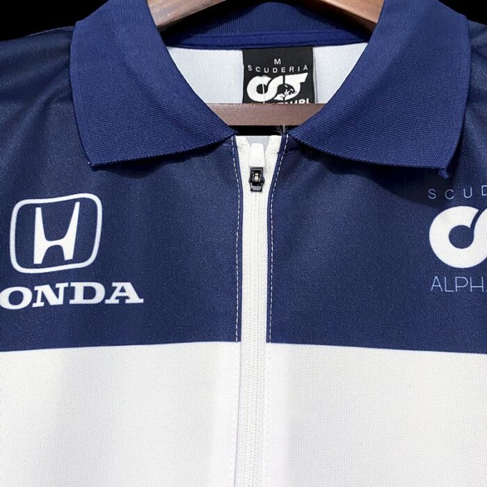 Alphatauri 2021 blue F1 Polo Shirt - Image 4