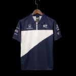 Alphatauri 2021 blue F1 Polo Shirt - Image 3