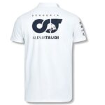Alphatauri White F1 Polo Shirt - Image 2