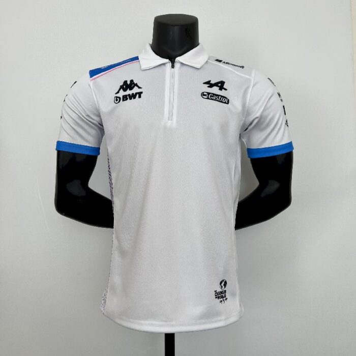 Alpine 2023 F1 white Polo - Image 3