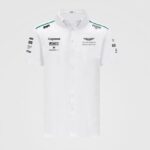 Aston Martin 2021 F1 white Polo Shirt
