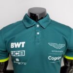 Aston Martin 2022 F1 green Polo #5 - Image 4
