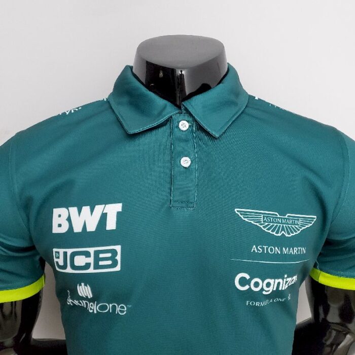 Aston Martin 2022 F1 green Polo #5 - Image 4