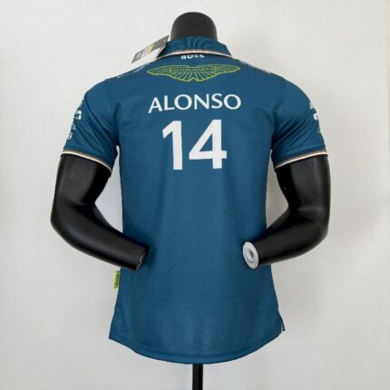 Aston Martin 2023 F1 Alonso green Polo – view 2