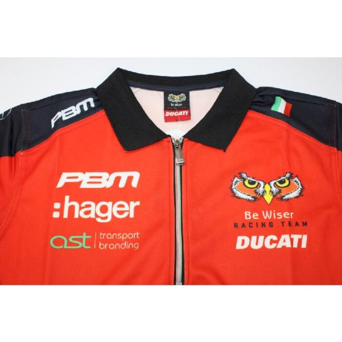 Ducati 22 red Polo - Image 4