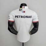 F1 Mercedes Benz AMG 2022 white Polo Shirt - Image 2