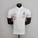 F1 Mercedes Benz AMG 2022 white Polo Shirt