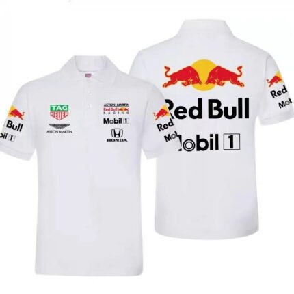 F1 RB white Polo – view 2