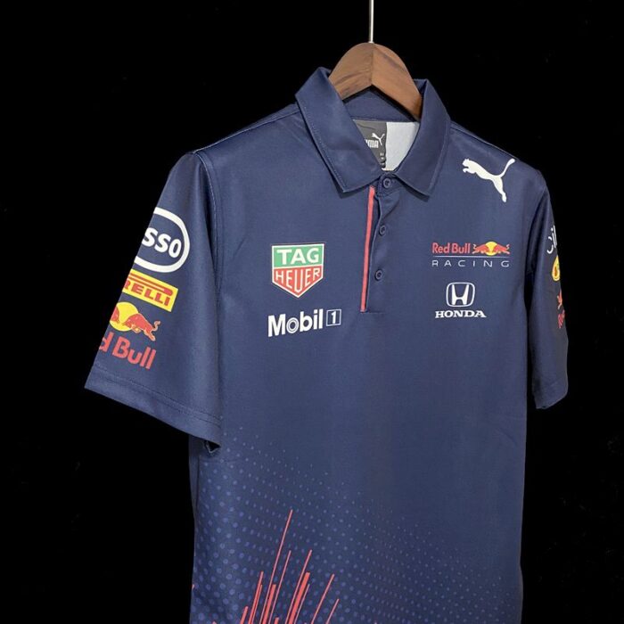 F1 Red Bull round neck racing Polo – view 5