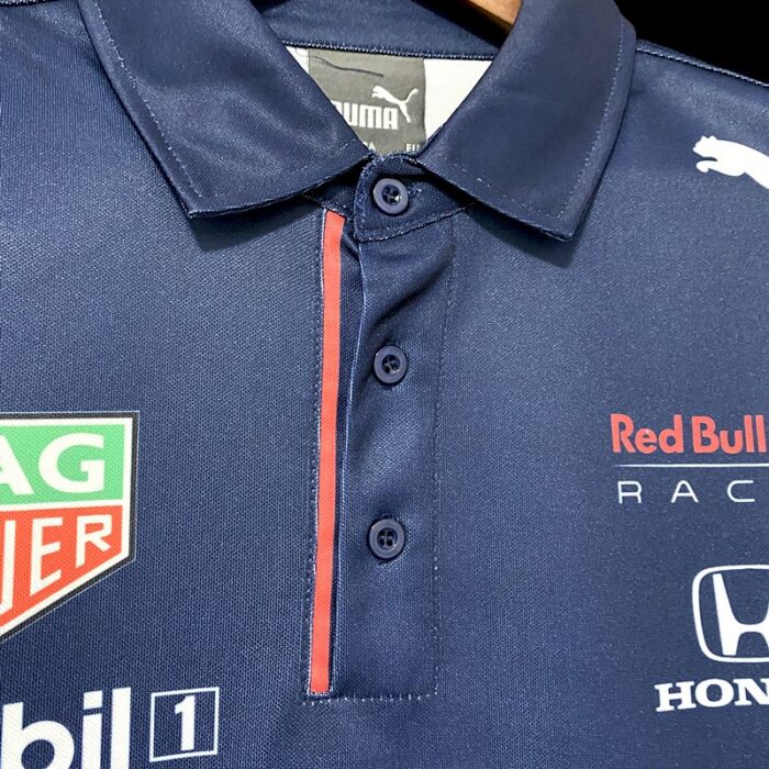 F1 Red Bull round neck racing Polo – view 4