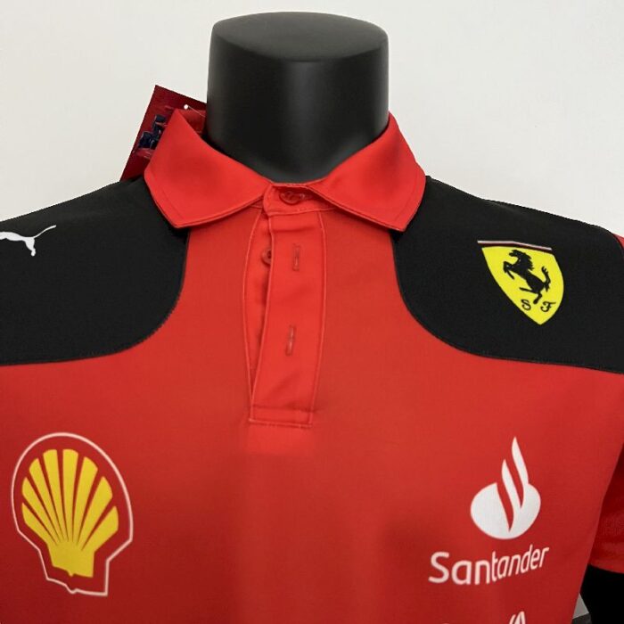 Ferrari 2023 red Polo Shirt - Image 4