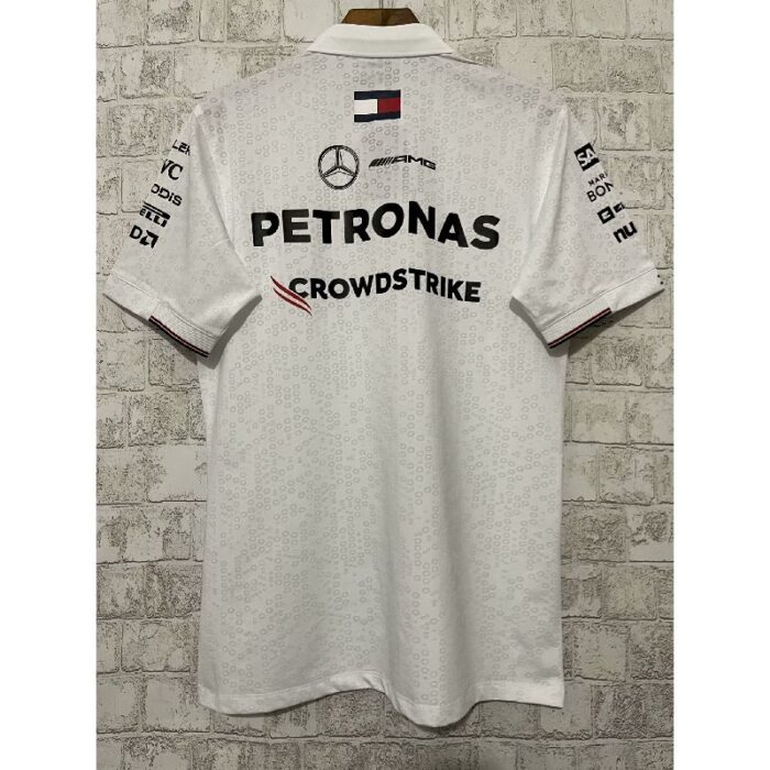 Mercedes 2024 F1 white POLO - Image 2