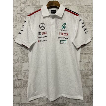 Mercedes 2024 F1 white POLO