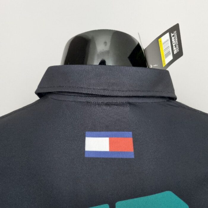 Mercedes Benz 2022 F1 #63 balck Polo - Image 3