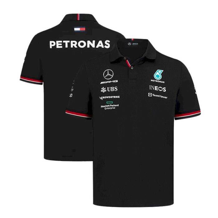 Mercedes Benz 2022 F1 balck Polo - Image 3