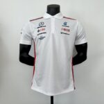 Mercedes Benz 2023 F1 white Polo Shirt