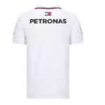 Mercedes Benz AMG 2020 F1 white Polo Shirt - Image 2