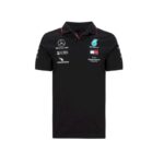 Mercedes Benz AMG F1 black Polo Shirt (2)