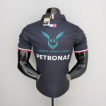 Mercedes black Polo Shirt - Image 2