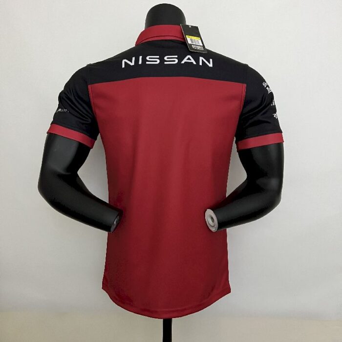 Nissan 2023 red polo Shirt - Image 2