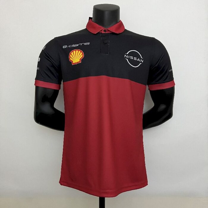Nissan 2023 red polo Shirt - Image 3