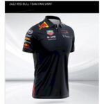 Red B-ull team 2022 F1 blue Polo Shirt - Image 3