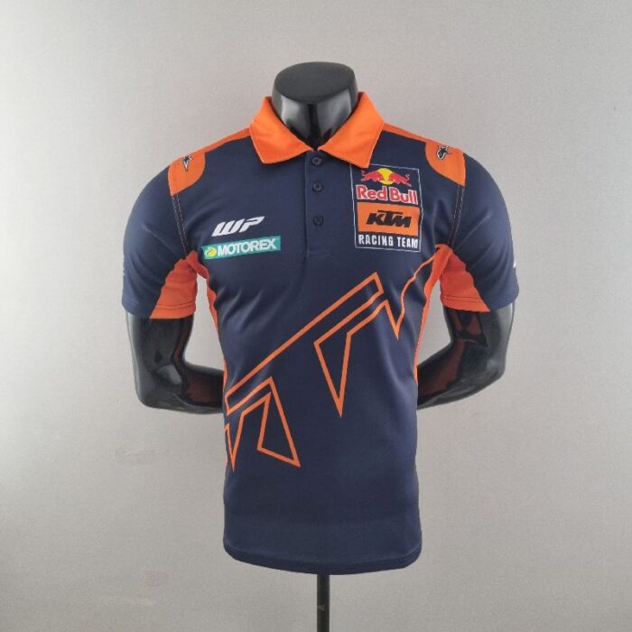 Redbull KTM Motorcycle Polo Shirt - Image 5