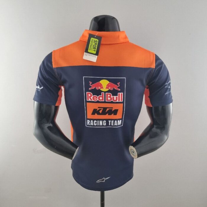 Redbull KTM Motorcycle Polo Shirt - Image 2