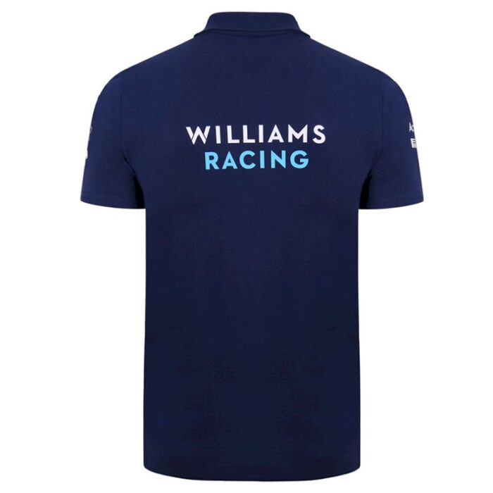 Williams team 2021 F1 blue polo - Image 2