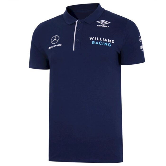 Williams team 2021 F1 blue polo - Image 3