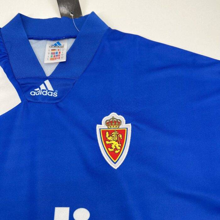 Retro Real Zaragoza 1992/93 Away Jersey - Image 4