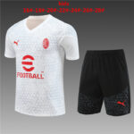 Kids AC Milan 2023/24 Training Jersey+Short 14001