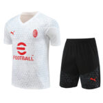 Mens AC Milan 2023/24 Training Jersey+Short 14001 - Image 3