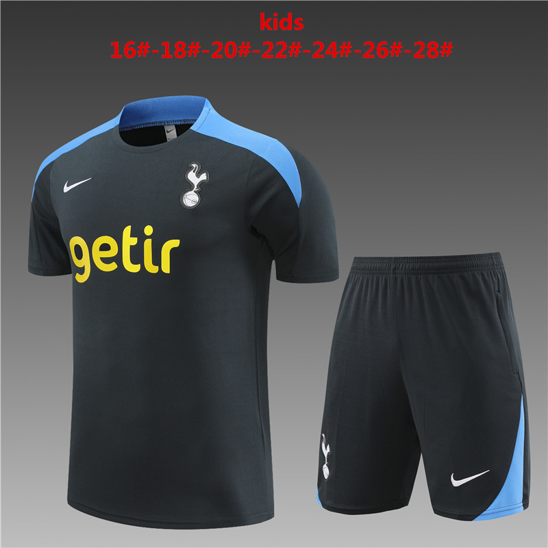 Kids Tottenham Hotspur 2024/25 Training Jersey+Short 14001 - Image 1