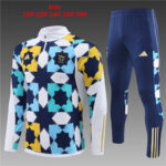 Kids Algeria 2023/24 Half-Zip Sweater+Pant 14001
