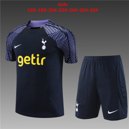 Kids Tottenham Hotspur 2024/25 Training Jersey+Short 14001